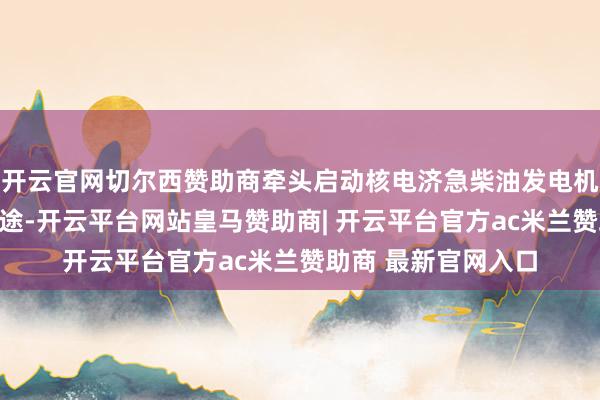 开云官网切尔西赞助商牵头启动核电济急柴油发电机组自主化研发的征途-开云平台网站皇马赞助商| 开云平台官方ac米兰赞助商 最新官网入口