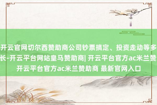 开云官网切尔西赞助商公司钞票搞定、投资走动等多项业务收入同比增长-开云平台网站皇马赞助商| 开云平台官方ac米兰赞助商 最新官网入口